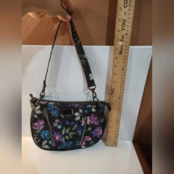 Lug Swivel with vibrant floral design and Lug's signature gunmetal hardware - Picture 10 of 11